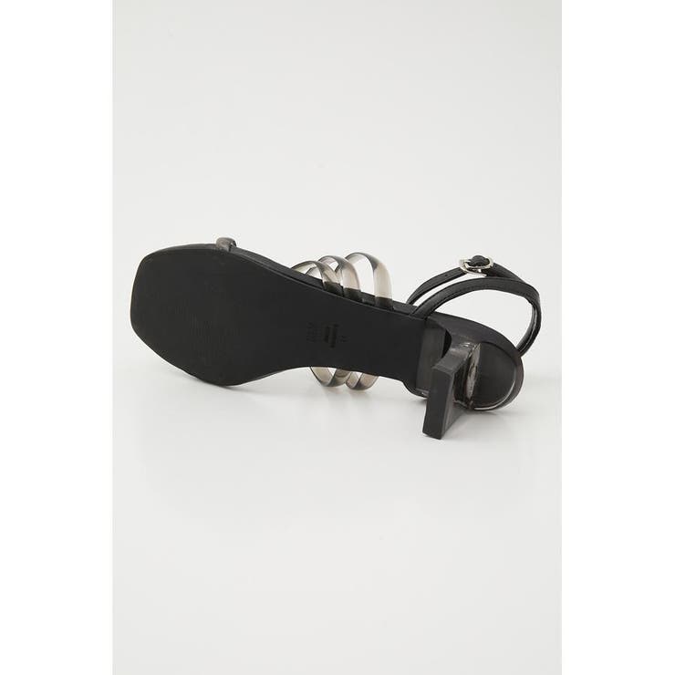 ミュール パンプス 23.5 黒 ストラップ SLY スライ リボン サンダル ミュール パンプス 23.5 黒 ストラップ SLY スライ リボン サンダル