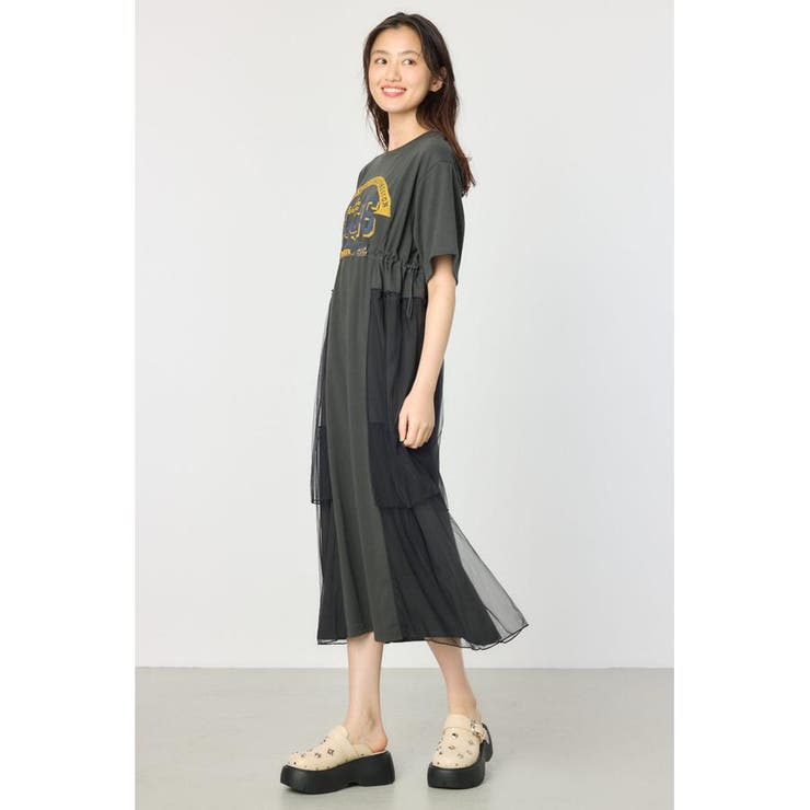 サイドティアードマキシワンピース | RODEO CROWNS WIDE BOWL | 詳細画像10 