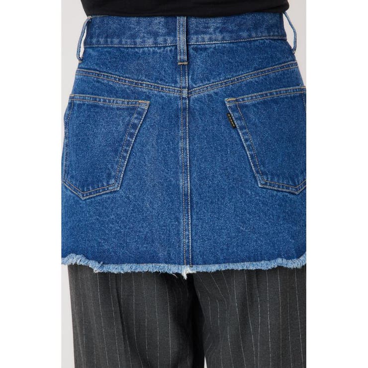 デニムスカート レイヤード スラックス | RODEO CROWNS WIDE BOWL | 詳細画像13 