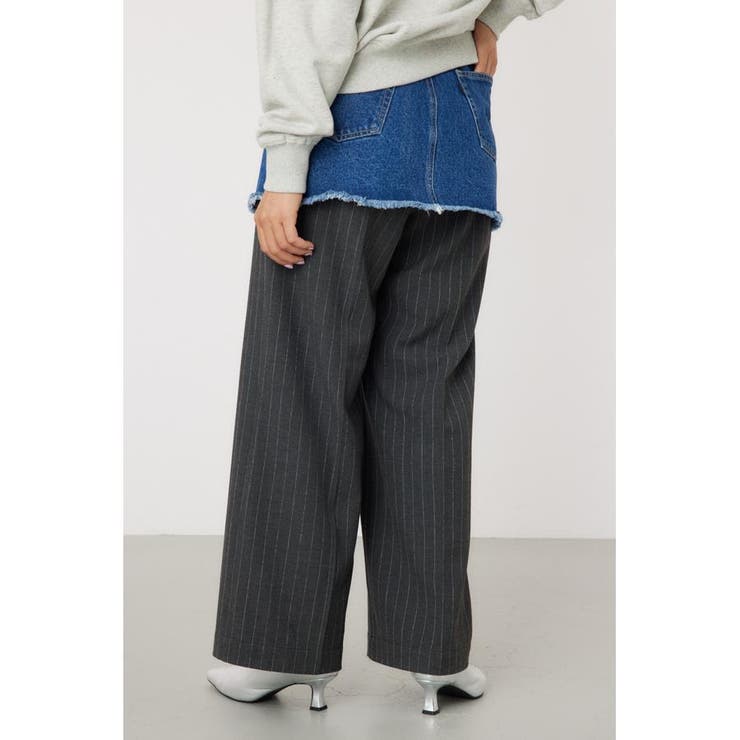 デニムスカート レイヤード スラックス | RODEO CROWNS WIDE BOWL | 詳細画像6 