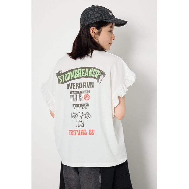 O/WHT1 | Vintage アソートフリル Tシャツ | RODEO CROWNS WIDE BOWL