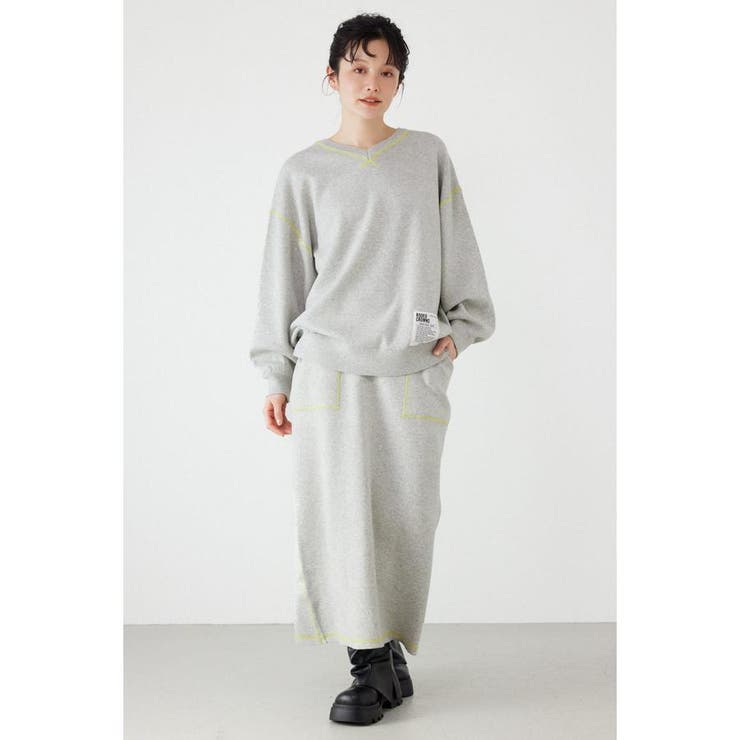 スウェットライク2wayネックニットトップス | RODEO CROWNS WIDE BOWL | 詳細画像26 