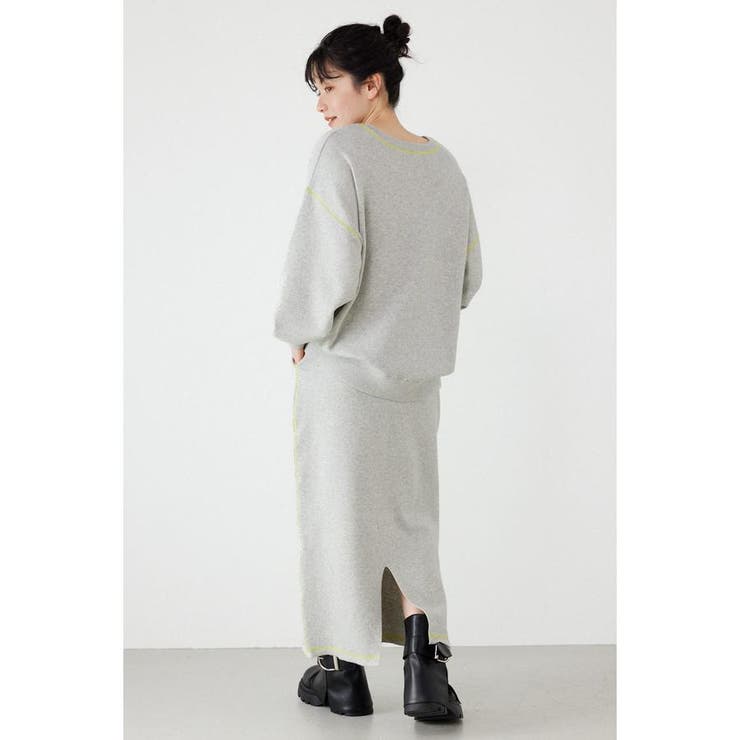 スウェットライク2wayネックニットトップス | RODEO CROWNS WIDE BOWL | 詳細画像27 