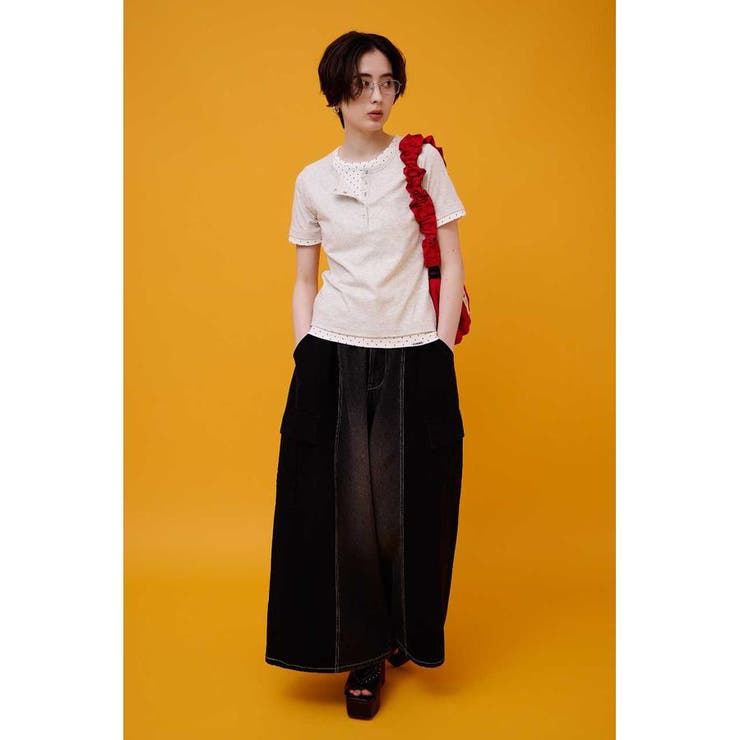 フェイクレイヤードヘンリーTシャツ | RODEO CROWNS WIDE BOWL | 詳細画像26 