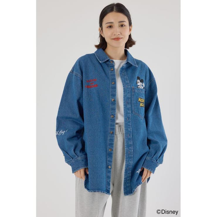（ミッキー）DENIMシャツ | RODEO CROWNS WIDE BOWL | 詳細画像14 