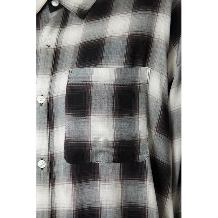 シアーオンブレチェックシャツ | RODEO CROWNS WIDE BOWL | 詳細画像10 