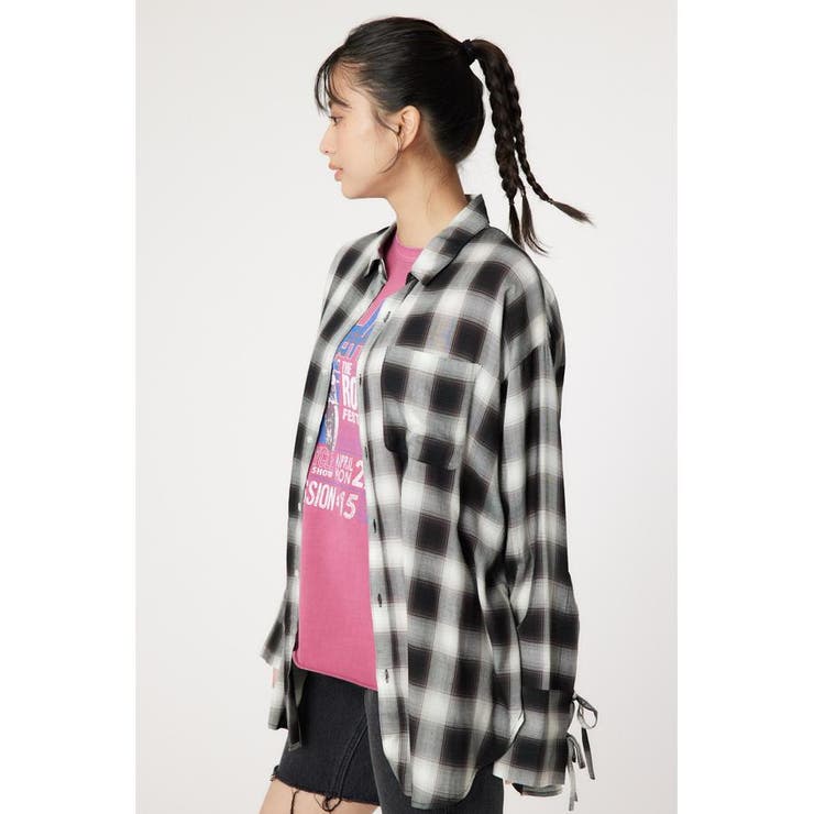 シアーオンブレチェックシャツ | RODEO CROWNS WIDE BOWL | 詳細画像2 