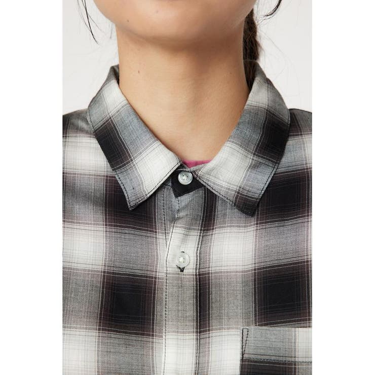 シアーオンブレチェックシャツ | RODEO CROWNS WIDE BOWL | 詳細画像9 