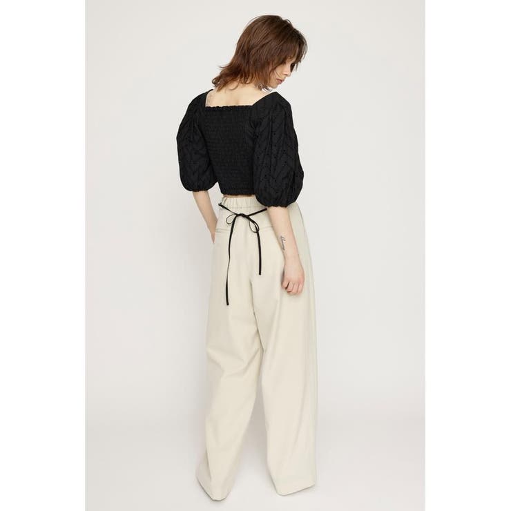 FRONT BUTTON LACE PUFF トップス | SLY OUTLET | 詳細画像14 
