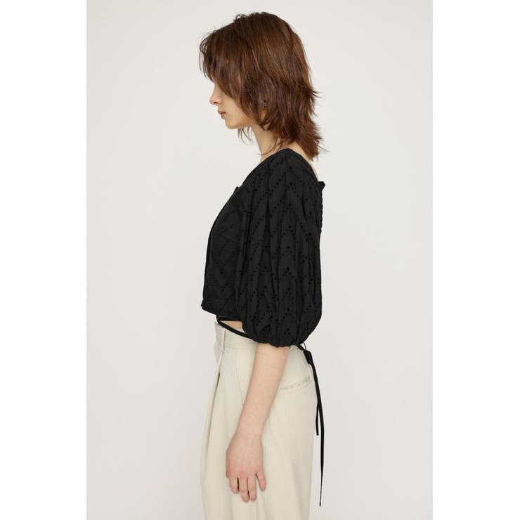 FRONT BUTTON LACE PUFF トップス | SLY OUTLET | 詳細画像18 