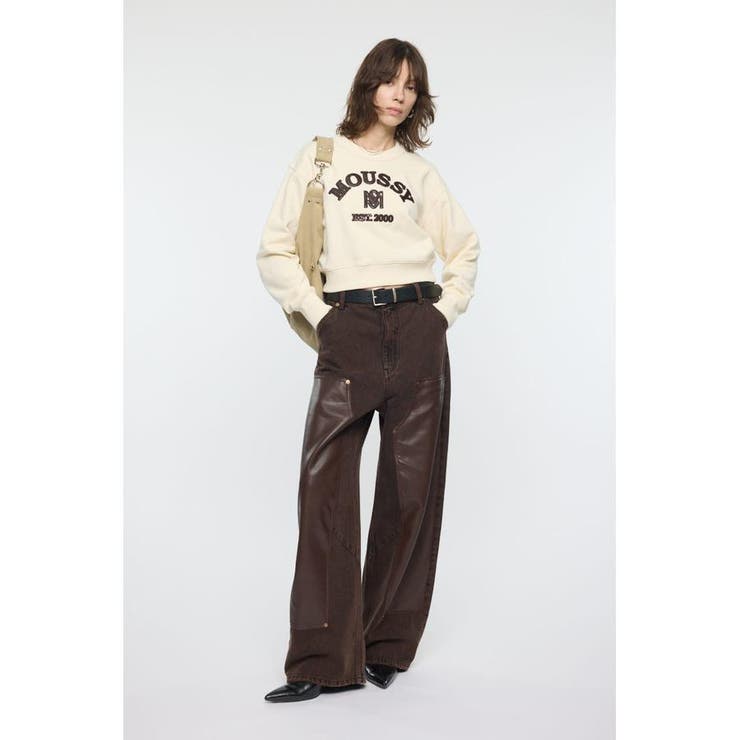 MOUSSY F/LEATHER PATCH プルオーバー | MOUSSY OUTLET | 詳細画像2 