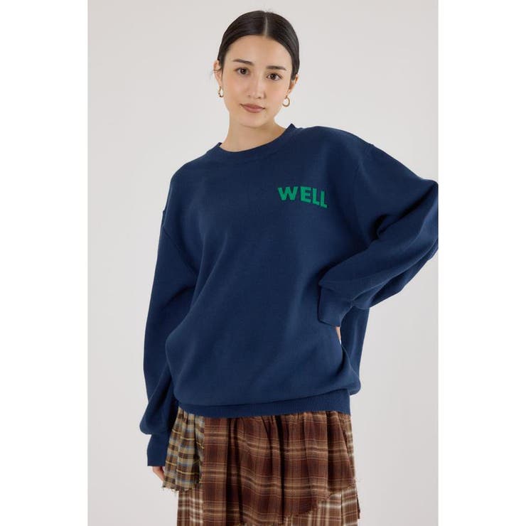 フェルトアップリケニットトップス | RODEO CROWNS WIDE BOWL | 詳細画像9 