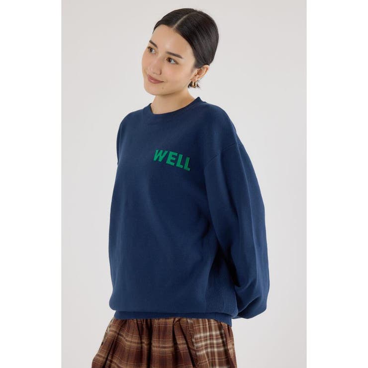 フェルトアップリケニットトップス | RODEO CROWNS WIDE BOWL | 詳細画像10 