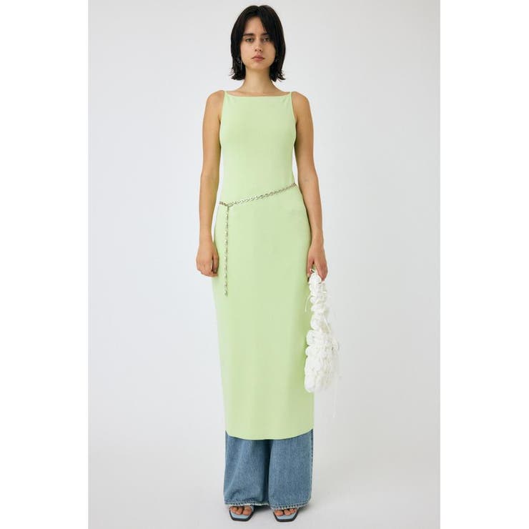 BACKLESS ニットドレス | MOUSSY OUTLET | 詳細画像3 