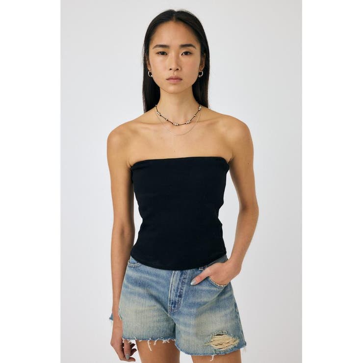 BLK | SQUARE NECK キャミソール | MOUSSY OUTLET