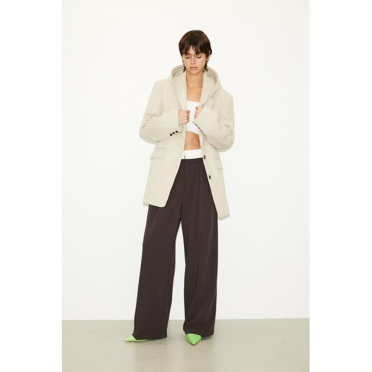 WAIST FOLD MANISH トラウザー | SLY OUTLET | 詳細画像6 