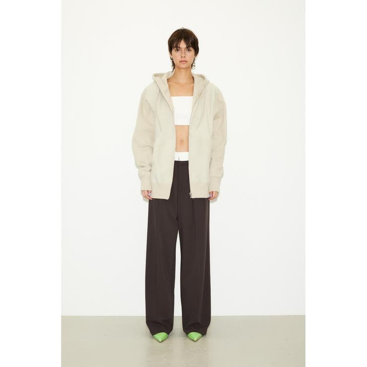 WAIST FOLD MANISH トラウザー | SLY OUTLET | 詳細画像7 