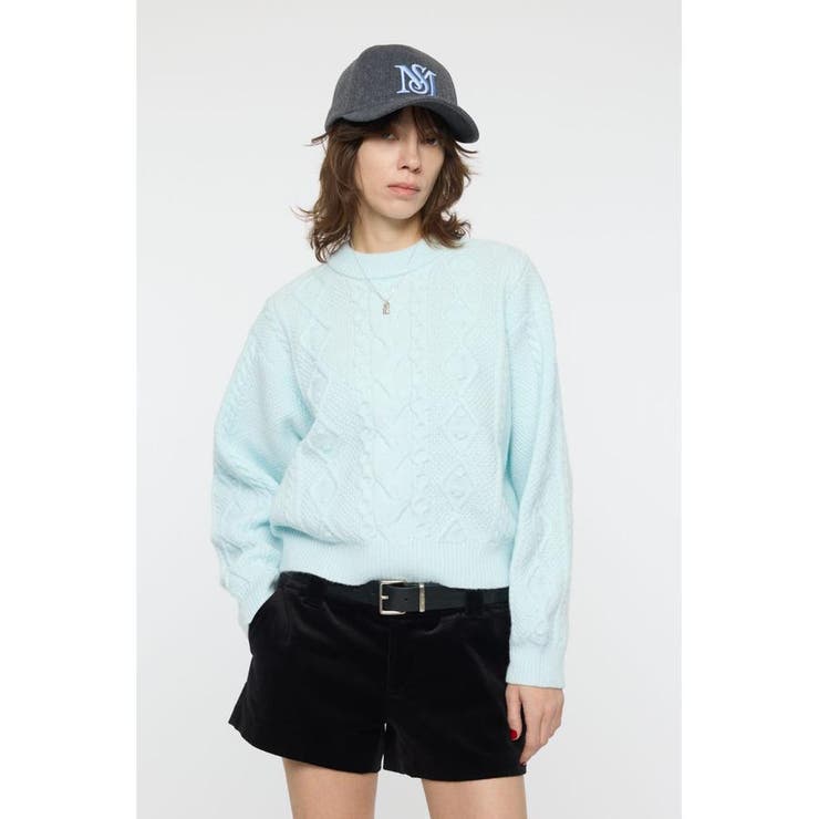 POPCORN CABLE セーター | MOUSSY OUTLET | 詳細画像8 
