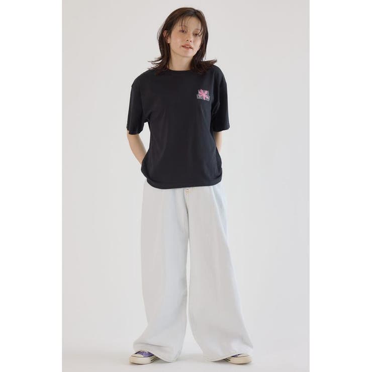 フラワークロスパッチTシャツ | RODEO CROWNS WIDE BOWL | 詳細画像12 