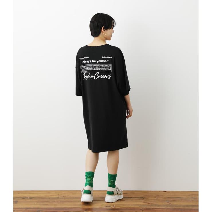 Text Tシャツワンピース 品番 Bjlw Rodeo Crowns Wide Bowl ロデオクラウンズ ワイドボウル のレディースファッション通販 Shoplist ショップリスト
