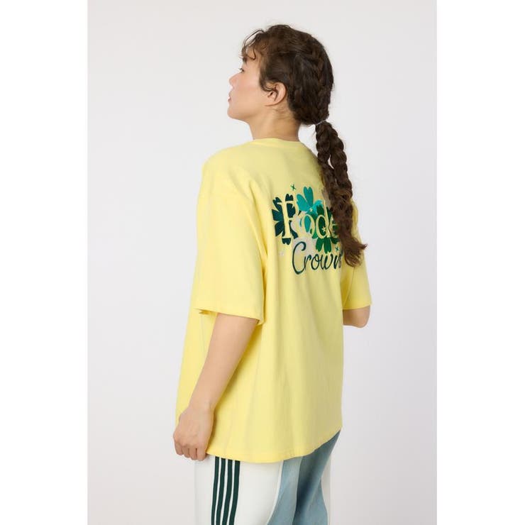 Flower Logo Embroidery Tシャツ[品番：BJLW0029972]｜RODEO