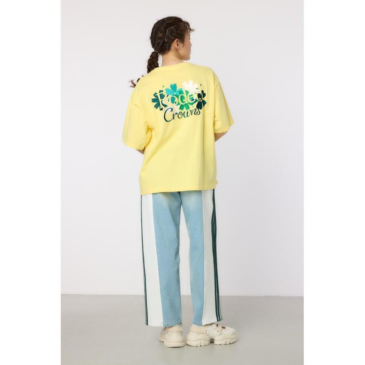 Flower Logo Embroidery Tシャツ | RODEO CROWNS WIDE BOWL | 詳細画像6 