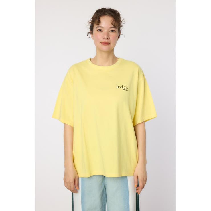 Flower Logo Embroidery Tシャツ[品番：BJLW0029972]｜RODEO