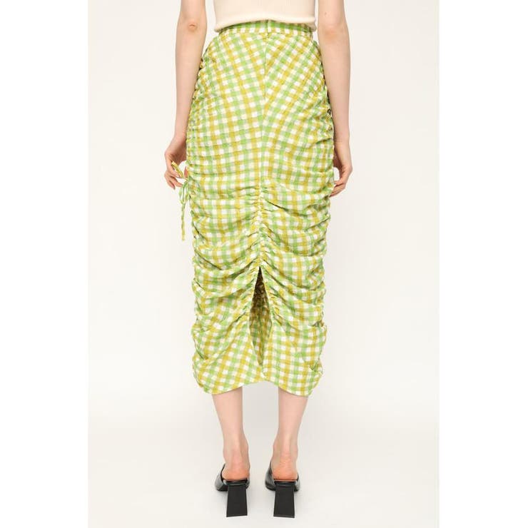 LOUD GINGAM CHECK スカート | SLY OUTLET | 詳細画像5 