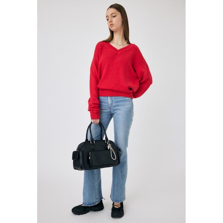 V NECK セーター | MOUSSY OUTLET | 詳細画像2 