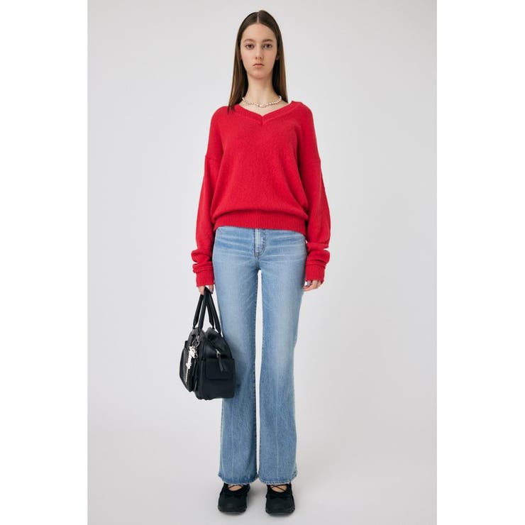 V NECK セーター | MOUSSY OUTLET | 詳細画像3 