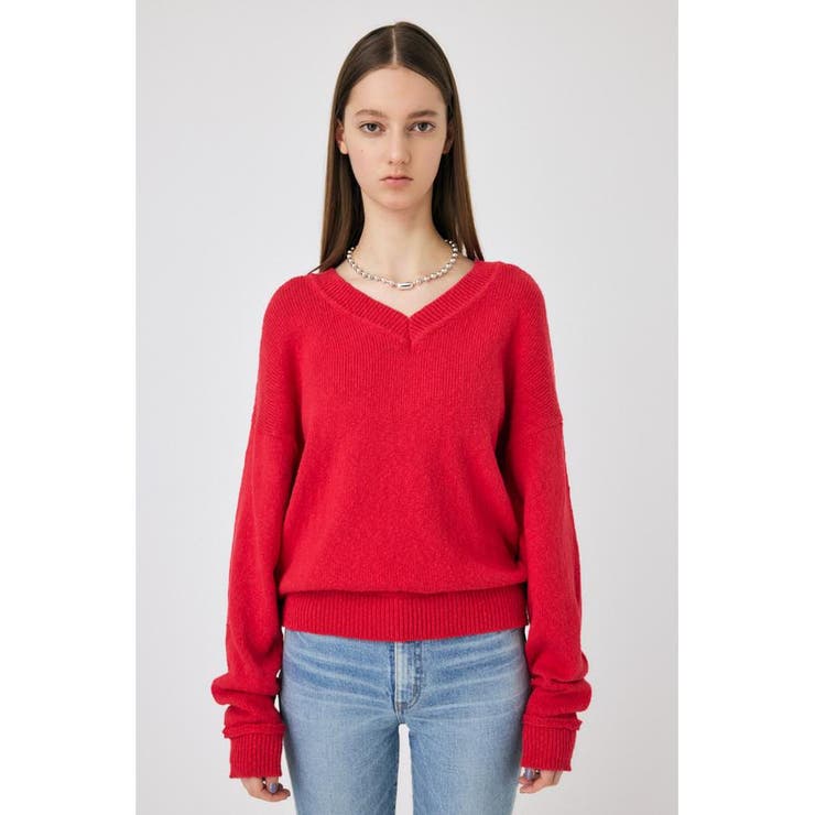 V NECK セーター | MOUSSY OUTLET | 詳細画像5 