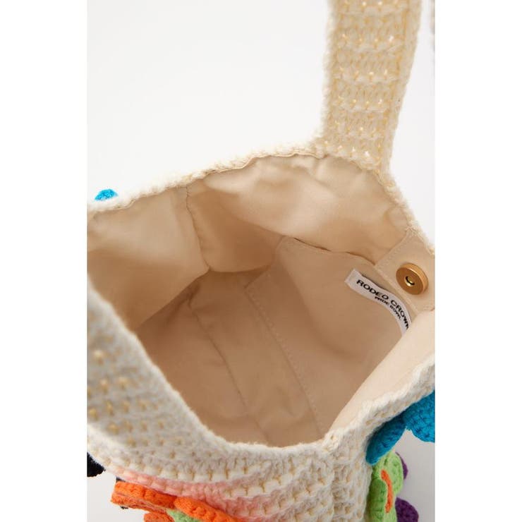 フラワーニットバッグ | RODEO CROWNS WIDE BOWL | 詳細画像6 