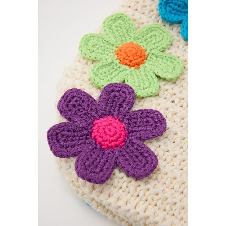 フラワーニットバッグ | RODEO CROWNS WIDE BOWL | 詳細画像5 