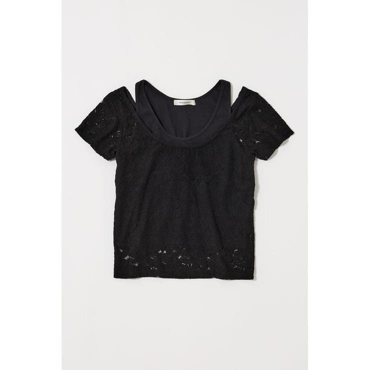 LAYERED LACE トップス | MOUSSY OUTLET | 詳細画像8 
