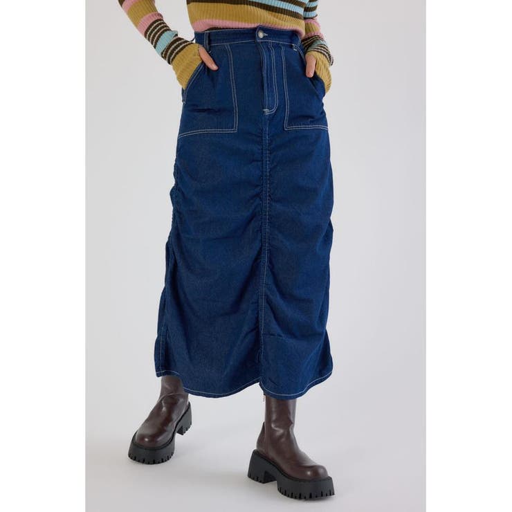 シャーリングマキシスカート | RODEO CROWNS WIDE BOWL | 詳細画像9 