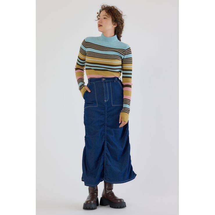 シャーリングマキシスカート | RODEO CROWNS WIDE BOWL | 詳細画像13 