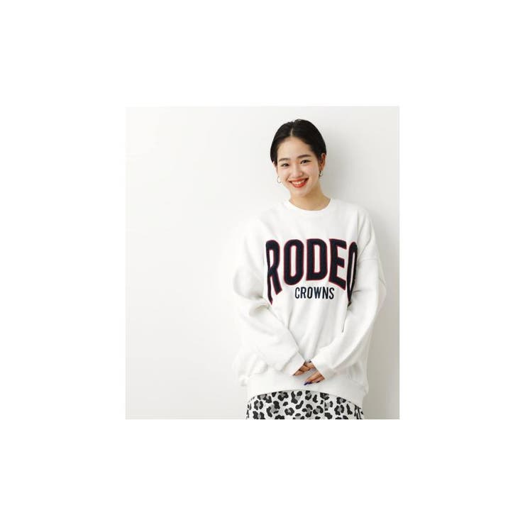 WEB・OUTLET限定)ボアアップリケスウェット[品番：BJLW0021067]｜RODEO