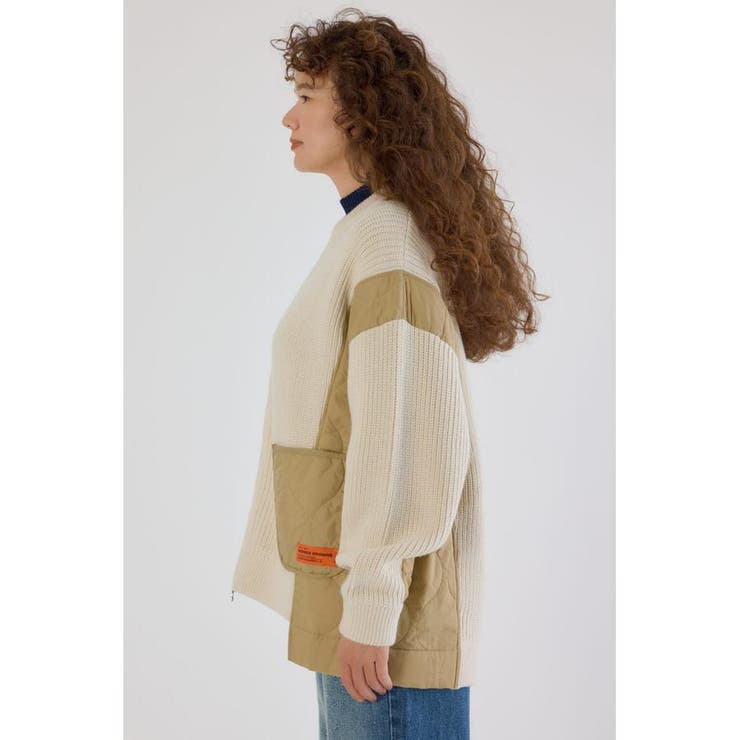 キルトドッキングニットブルゾン | RODEO CROWNS WIDE BOWL | 詳細画像8 