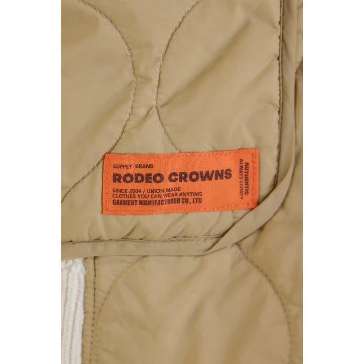 キルトドッキングニットブルゾン | RODEO CROWNS WIDE BOWL | 詳細画像12 