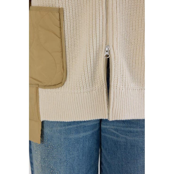 キルトドッキングニットブルゾン | RODEO CROWNS WIDE BOWL | 詳細画像13 