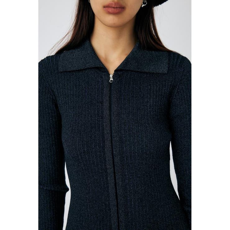 ZIP UP LS MINI ドレス | MOUSSY OUTLET | 詳細画像7 
