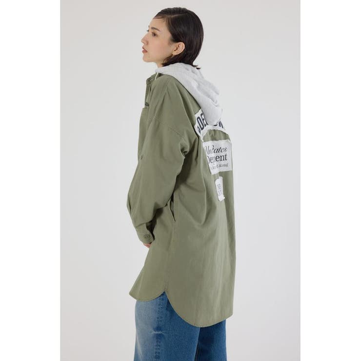 フード付きロゴシャツワンピース | RODEO CROWNS WIDE BOWL | 詳細画像27 