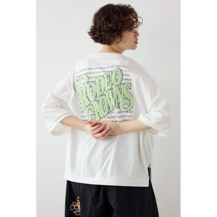 発泡マルチロゴビッグトップス | RODEO CROWNS WIDE BOWL | 詳細画像1 