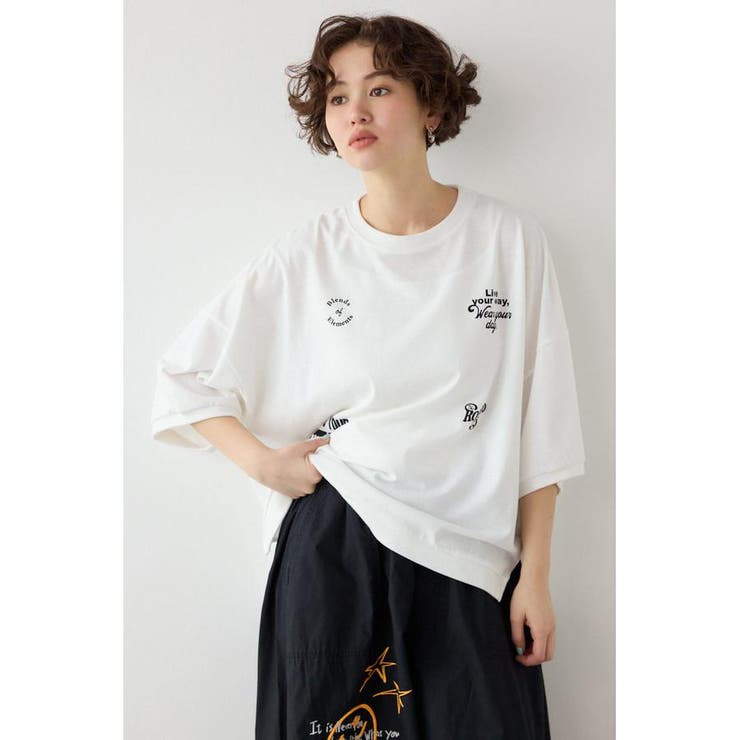 発泡マルチロゴビッグトップス | RODEO CROWNS WIDE BOWL | 詳細画像4 