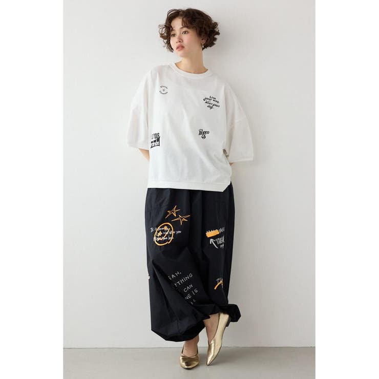 発泡マルチロゴビッグトップス | RODEO CROWNS WIDE BOWL | 詳細画像7 