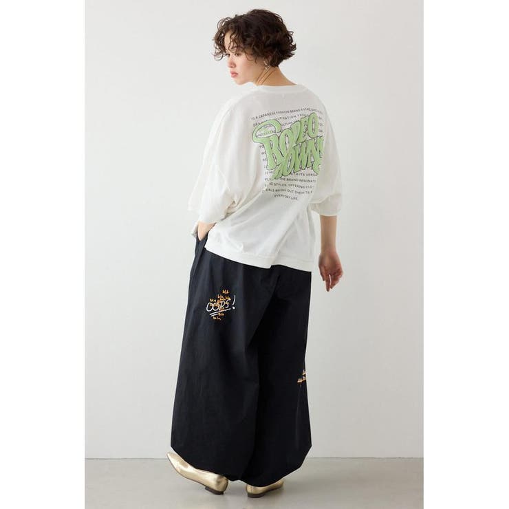 発泡マルチロゴビッグトップス | RODEO CROWNS WIDE BOWL | 詳細画像8 