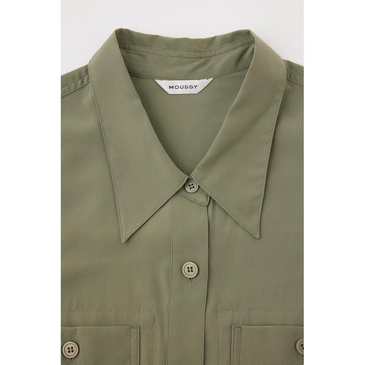 BACK OPEN SHIRT ベスト | MOUSSY OUTLET | 詳細画像19 