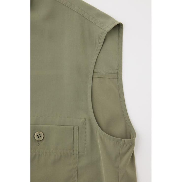 BACK OPEN SHIRT ベスト | MOUSSY OUTLET | 詳細画像21 