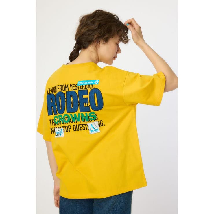 Overlap デニムアップリケTシャツ | RODEO CROWNS WIDE BOWL | 詳細画像22 