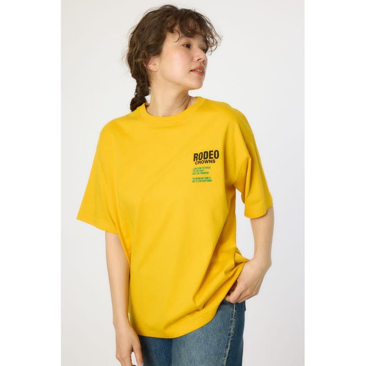 Overlap デニムアップリケTシャツ | RODEO CROWNS WIDE BOWL | 詳細画像25 